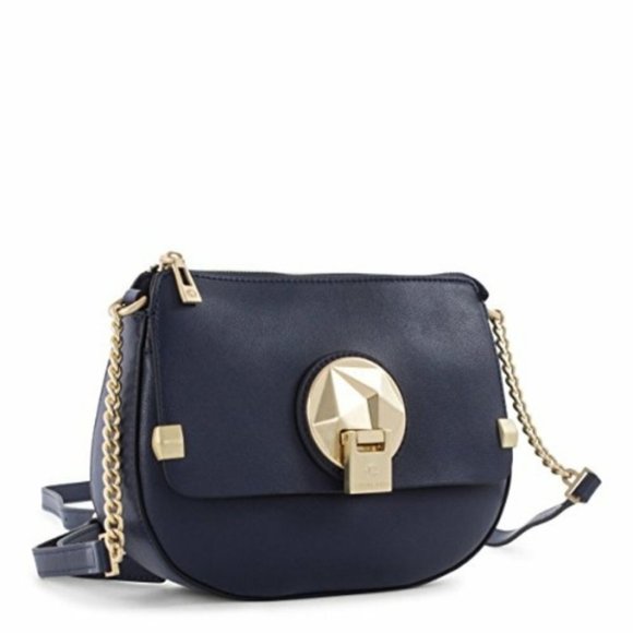 Celine Dion Octave Leather Crossbody Bag - Picture 1 of 9